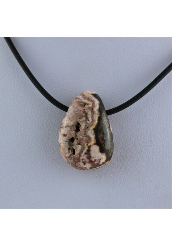 Pendant Rodocrosite Tumbled Necklace Drop Crystal Healing Chakra Alta Calidad-2