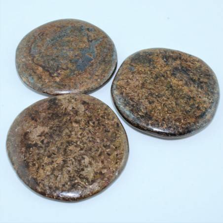 Minerals Palmstone Bronzite Tumbled Stone MINERALS Crystal Healing - Tumbled Bronzite Stone-3