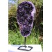 Wonderful Rough Drusa AMETHYST with Stand High Quality Home Decor Chakra Zen A+-3