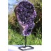 Wonderful Rough Drusa AMETHYST with Stand High Quality Home Decor Chakra Zen A+-4