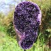 Wonderful Rough Drusa AMETHYST with Stand High Quality Home Decor Chakra Zen A+-2