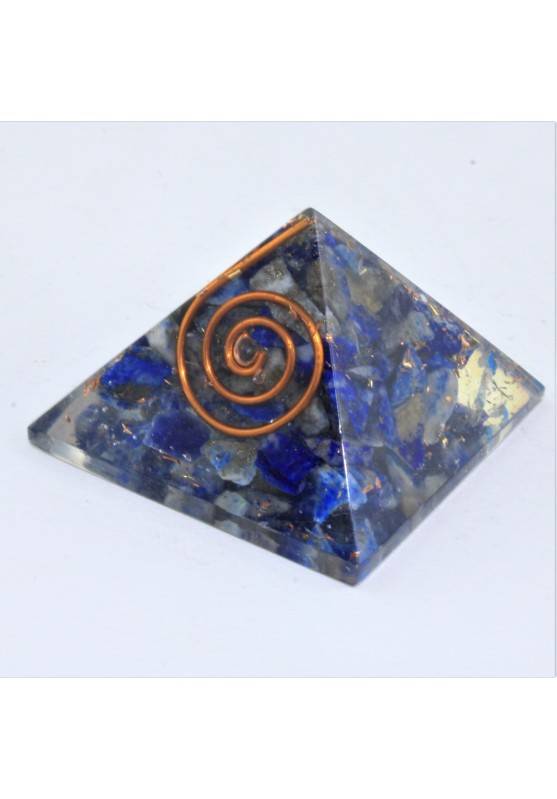 PYRAMID Orgonite High Quality  LAPIS LAZULI Crystal Healing Minerals-1