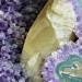 Big Uruguay AMETHYST DRUZY with CALCITE Rare Piece Quality-3