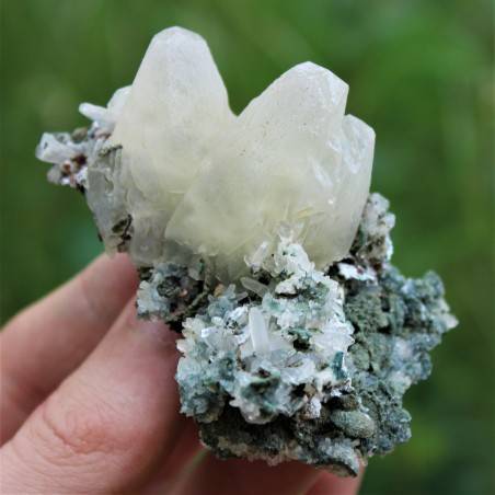 Minéraux Fleur de Améthyste Avec Calcite jaune haute Qualité Objets de collection-2