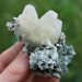 Minéraux Fleur de Améthyste Avec Calcite jaune haute Qualité Objets de collection-2