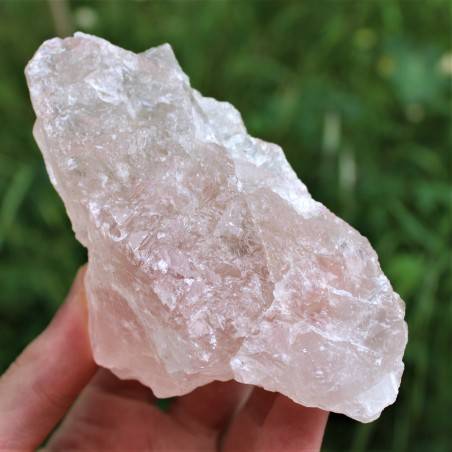 Minéraux * Grand Échantillon Fluorine Brute Rose Cristal thérapie Chakra Reiki-1