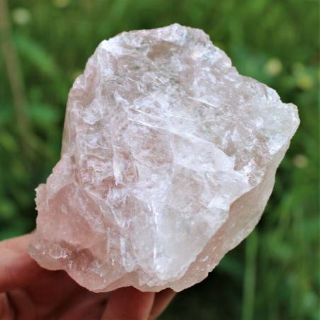 Grande FLUORITE Grezza ROSA Minerali Alta Qualità Cristalloterapia Chakra Zen A+-1