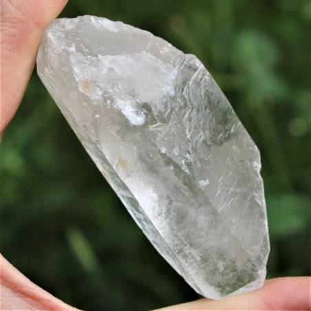 Minerali * Punta QUARZO IALINO Collezionismo Cristalloterapia Arredamento Zen-1
