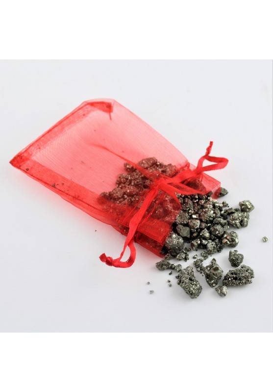 Minerali * PIRITE Grezza sacchetto 50g Collezionismo Cristalloterapia Chakra Zen-1