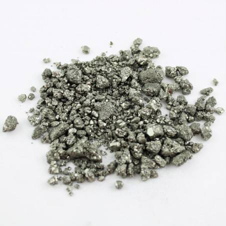 Minerali * PIRITE Grezza sacchetto 100g Collezionismo Cristalloterapia Chakra Zen-2