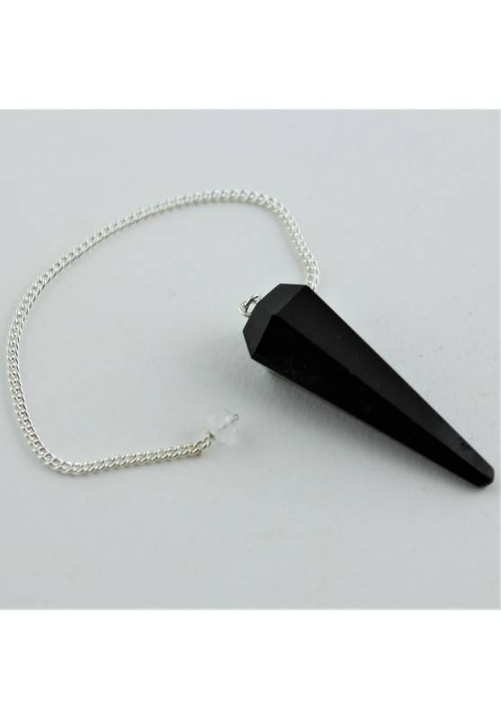 Pendulum Black Tourmaline Minerals Dowsing Home Decor High Quality Stone A+-2