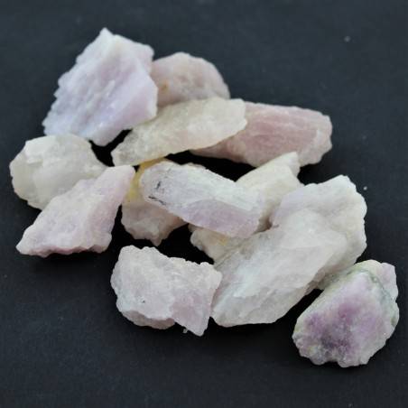 KUNCITA en Bruto ROSADO RARO GRANDE Cristaloterapia Coleccionables Reiki Calidad A+-1