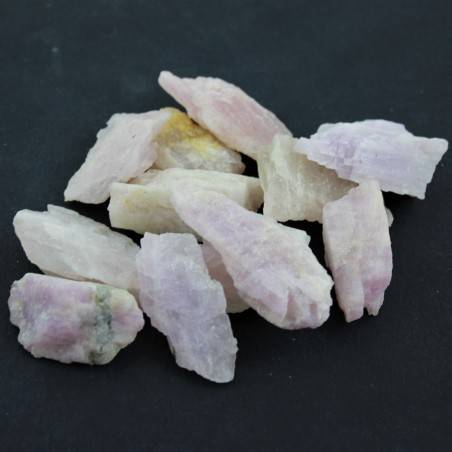 KUNCITA en Bruto ROSADO RARO GRANDE Cristaloterapia Coleccionables Reiki Calidad A+-2