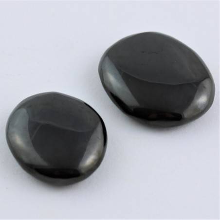 Palmstone AZABACHE AMBRA NERA Minerali Burattate Pietre Dure Cristalloterapia Chakra Zen-1