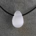 Minerali Ciondolo SELENITE Goccia Cristalloterapia Zodiaco Toro Chakra Zen-1