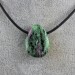 Ciondolo Ruby Zoisite Burattato Cristalloterapia Regalo Collezionismo Chakra Zen-1