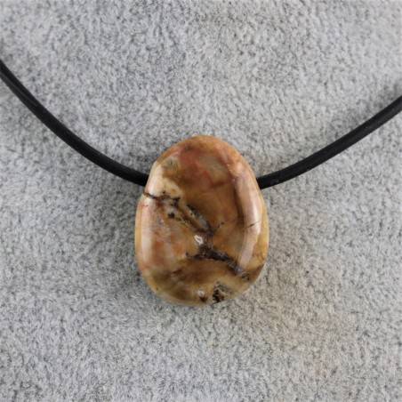 Minerales * Colgante Xilópalo Rodado Terapia de Cristales Chakra Reiki Zen A+-2