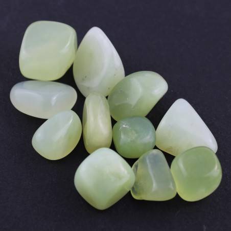 Giada Burattata Cristalloterapia Minerali A+[ Tumbled Jade Crystal Therapy Stone-2