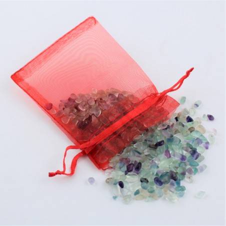 Tumbled Fluorite Bag 50gr Minerals Crystal healing Specimen Chakra Reiki Zen-2