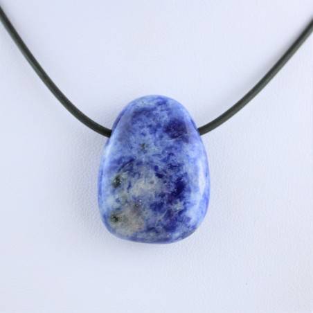 Pendentif Goutte de SODALITE Cristal Collier Cristal thérapie Chakra Reiki Zen-1