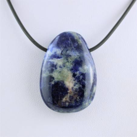 Pendentif Goutte de SODALITE Cristal Collier Cristal thérapie Chakra Reiki Zen-3