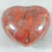 CUORE in DIASPRO ROSSO Brecciato GRANDE AMORE Cristalloterapia Minerali Regalo-2