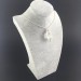 Hyaline Quartz Pendant Handmade Silver Plated Spiral A+-4