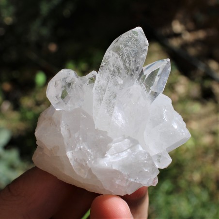 Big Group Clear Quartz HYALINE Rock Crystal Points Cluster High Quality Rough-3