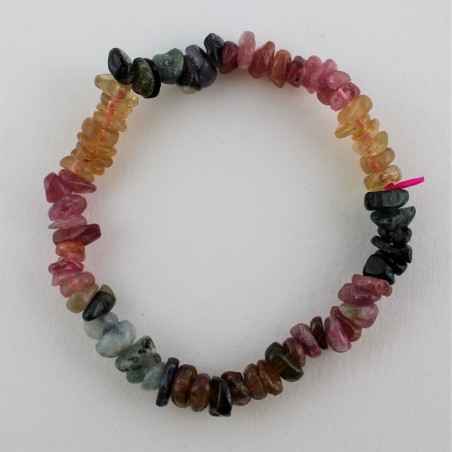 Tourmalinated Bracelet Chips Crystal Healing- TAURUS GEMINI LIBRA Chakra Reiki-3