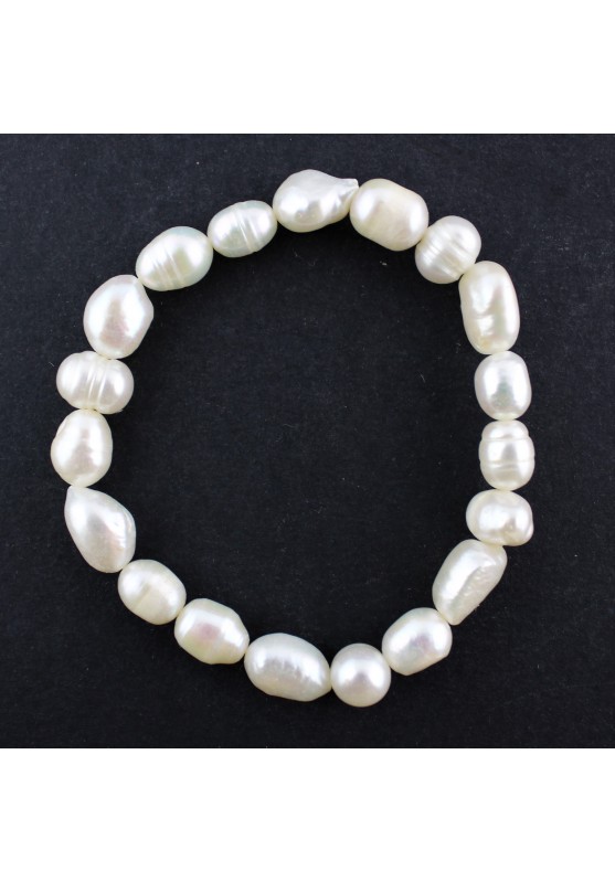 Bracelet NACRE DE PERLE BRACELET Cristal thérapie haute Qualité Zodeaco CANCER-3
