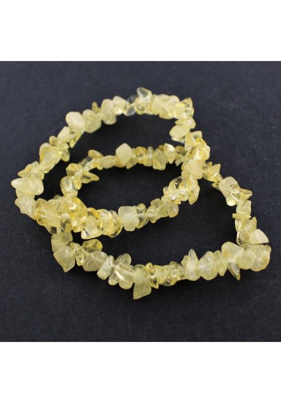 BRACELET dans Quartz Citrine Bracelet Chips Cristal thérapie Zodeaco CANCER-1