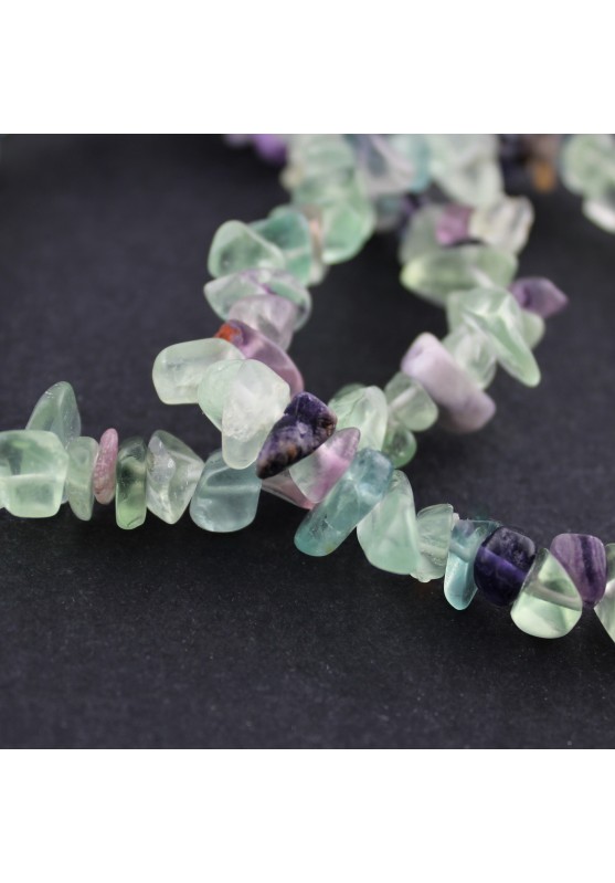 Mixed Rainbow Fluorite Bracelet Crystals Minerals Jewelery Bracelet-1