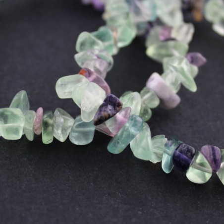 RAINBOW FLUORITE Bracelet Chakra MINERALS Jewels A+ Zodiac Pisces Capricorn-1