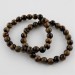 Braccialetto in Occhio Di Tigre Sfere 8mm Bracciale Minerali Cristalloterapia A+-1
