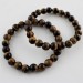 Tiger's Eyes Bracelet Sphere 8mm High Quality Crystal Healing Stone Leo Zodiac-1