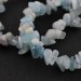 Bracelet Aquamarine Tumbled Chips Mineral Zodiac Gemini Pisces Aries Chakra-3