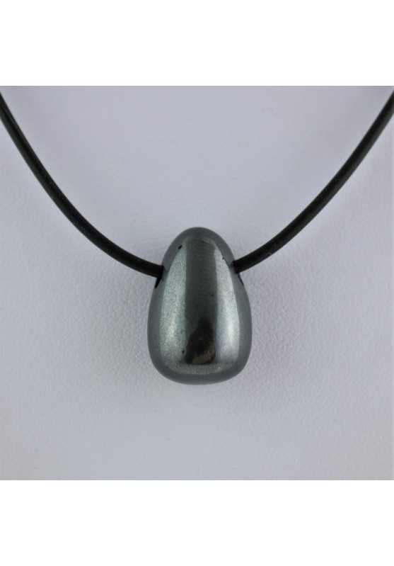 Pendant Drops in HEMATITE EXTRA Quality Necklace Jewel MINERALS High Quality-2