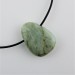 Tumbled AQUAMARINE Drop Pendant Necklace Drop Crystal Therapy Minerals-1