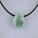 Tumbled AQUAMARINE Drop Pendant Necklace Drop Crystal Therapy Minerals-4