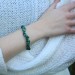 Bracelet chips Tumbled MALACHITE Green Crystal Healing Chakra Reiki Zen-6