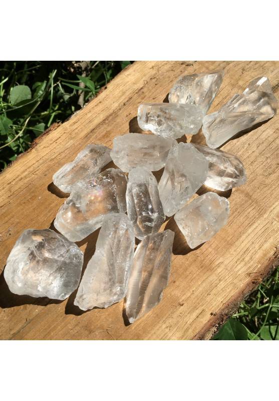 Clear Quartz HYALINE Crystal Rough - Reserved gift-1