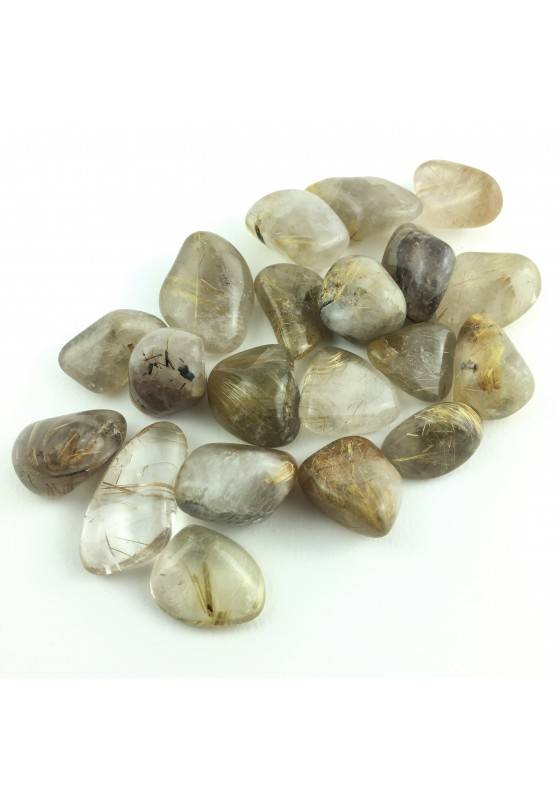RUTILATED QUARTZ Tumbled - Reserved Gift-1