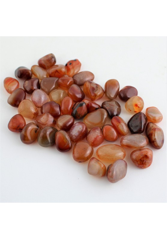 CORNIOLA Rossa Burattati Chakra Minerali Cristallo Gemma Cristalloterapia Reiki-1