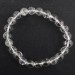 Bracelet in Hyaline Quartz Spherical Bead Unisex - Hyaline Quartz Bracelet-2