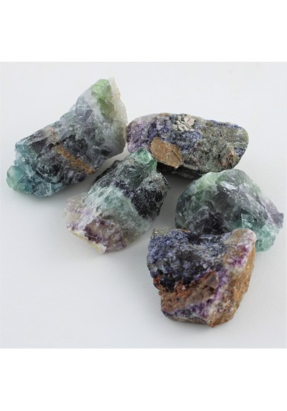 FLUORITE GREZZA Fluoruro di Calcio Messico MEDIO Cristalloterapia Chakra A+-1