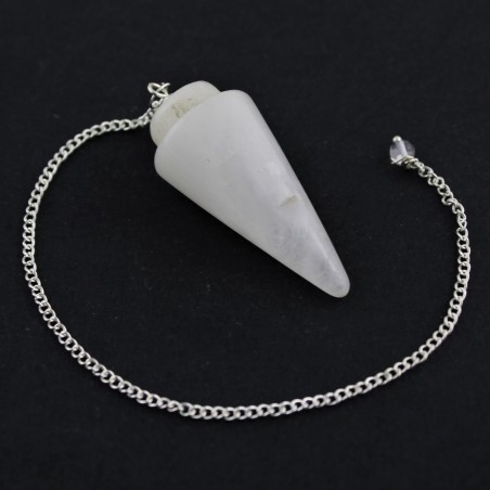 pendule professionnel Quartz Hyalin Radiesthésie Pointe Reiki Chakra A+-2