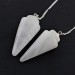 pendule professionnel Quartz Hyalin Radiesthésie Pointe Reiki Chakra A+-1