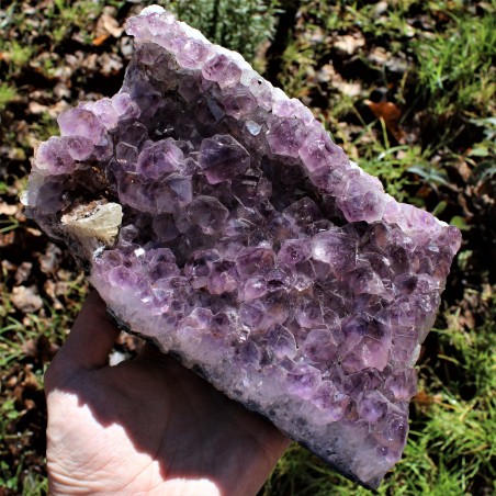 Big Rough Druzy Amethyst Natural Geode Crystal Healing 2179g Home Decor-1
