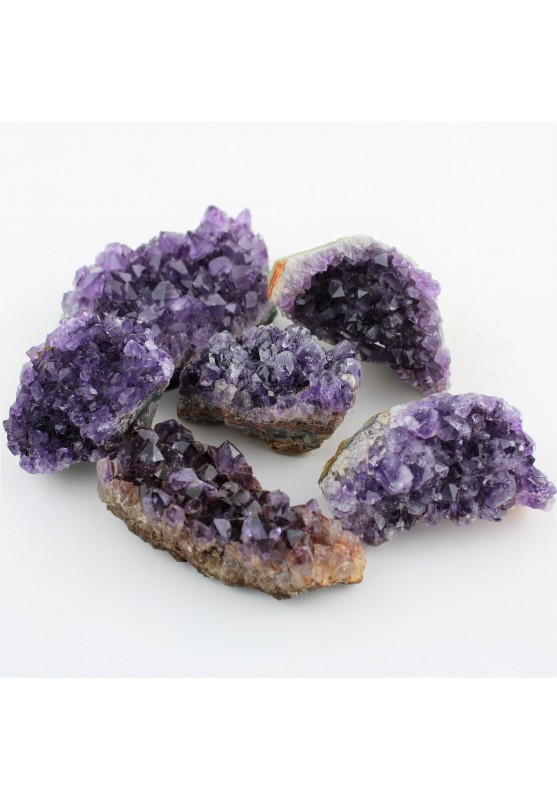 MINERALS * AMETHYST Druzy of Uruguay 65-150g Extra Quality Crystal Healed-2
