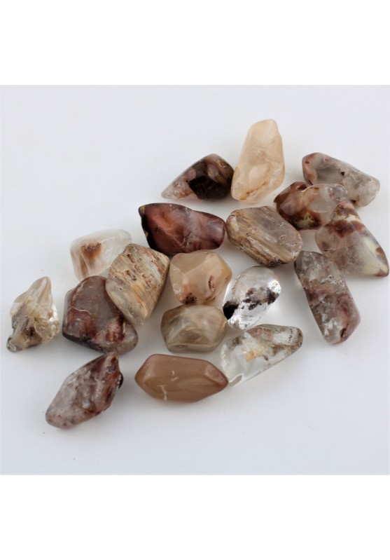 Quartz RUTILÉ Lodolite Dégringolé Minéraux pierre Dur haute Qualité Chakra Zen-1